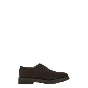 CHURCH S CHURCH'S Men's Suede Derby Shoes Men DARK BROWN Moccasins